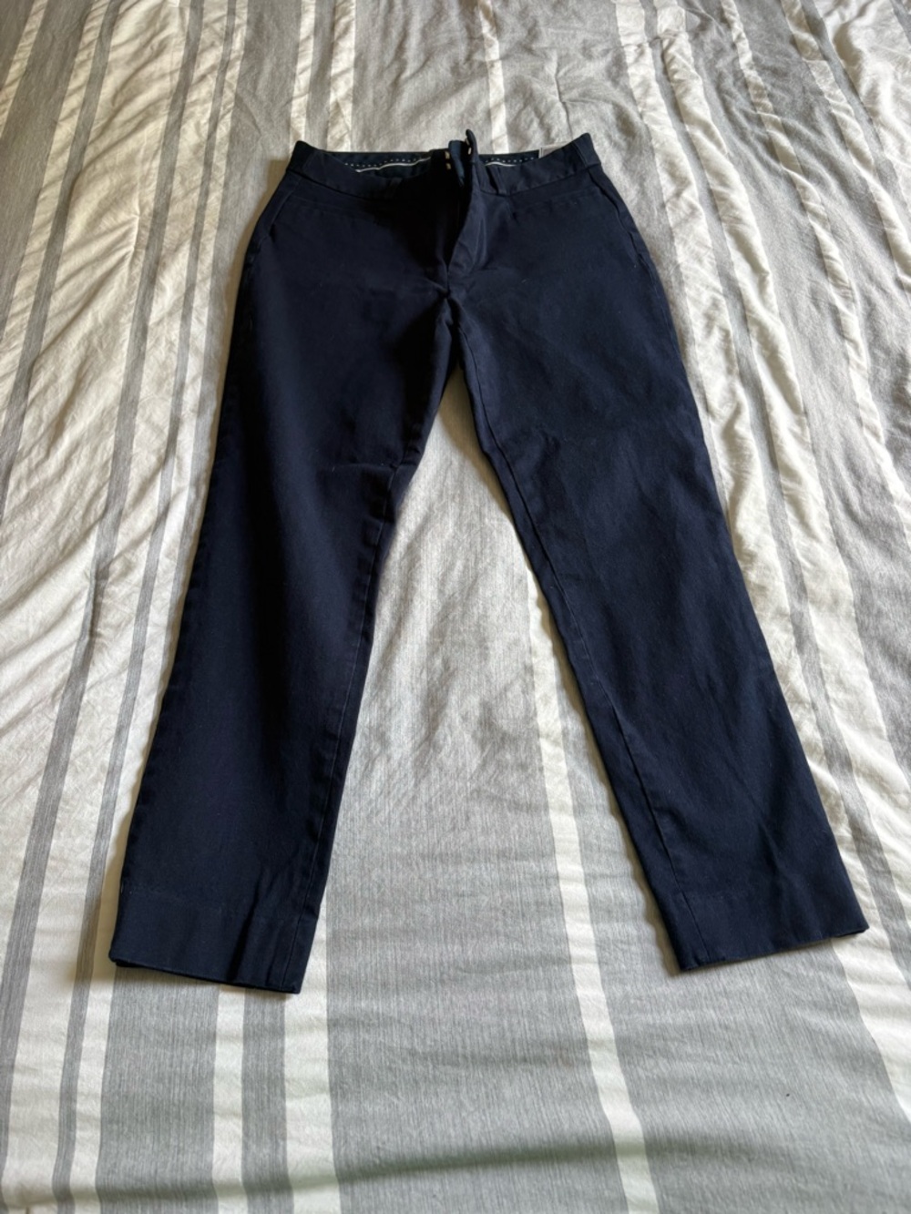 Banana Republic Dark Navy Chinos